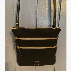Genuine Dooney & Bourke Triple Zip Crossbody